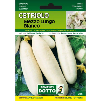 Semi - Cetriolo Bianco