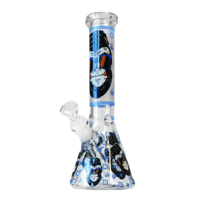 BONG IN VETRO TRIPLO SPESSORE GORILLA - 25CM